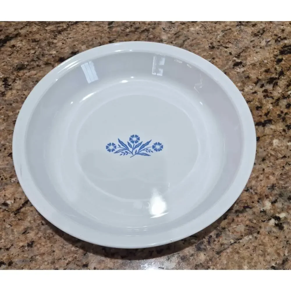 Corning Ware Blue Cornflower Pie Plate 9